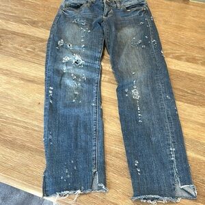 Cabi Distressed Jeans size 2